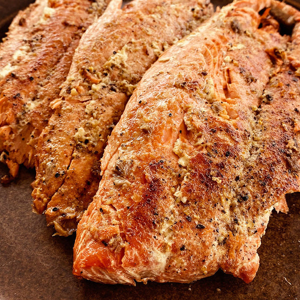 Grilled Lime Pepper Salmon