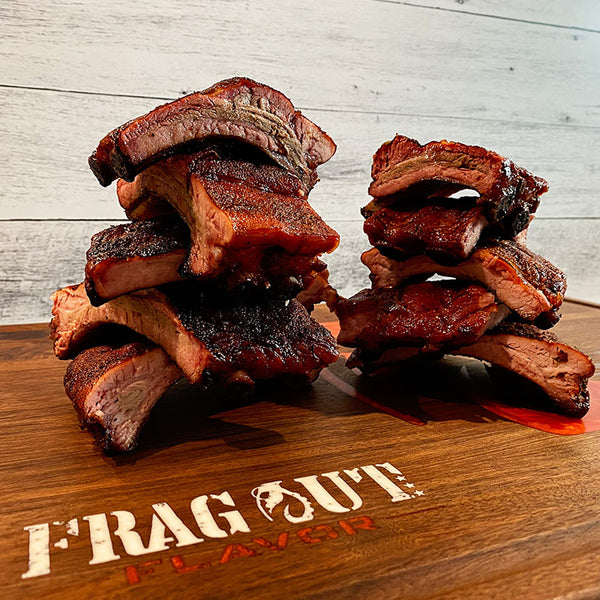 Sweet Smoked Pork Ribs