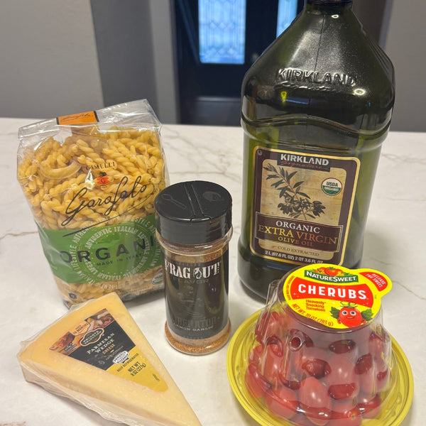 Lemon Garlic Pasta Salad