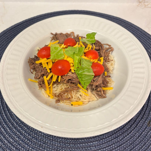 Taco Shredded Beef Bowls