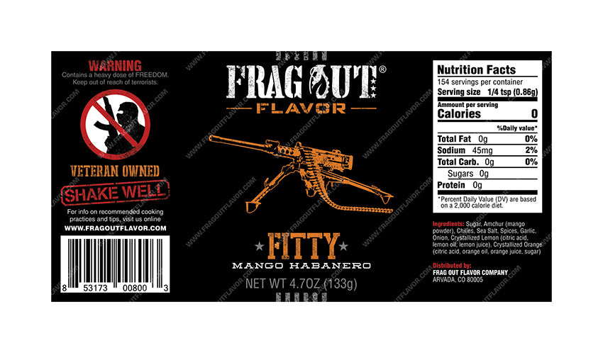 Fitty - Mango Habanero Spice Blend | Frag Out Flavor